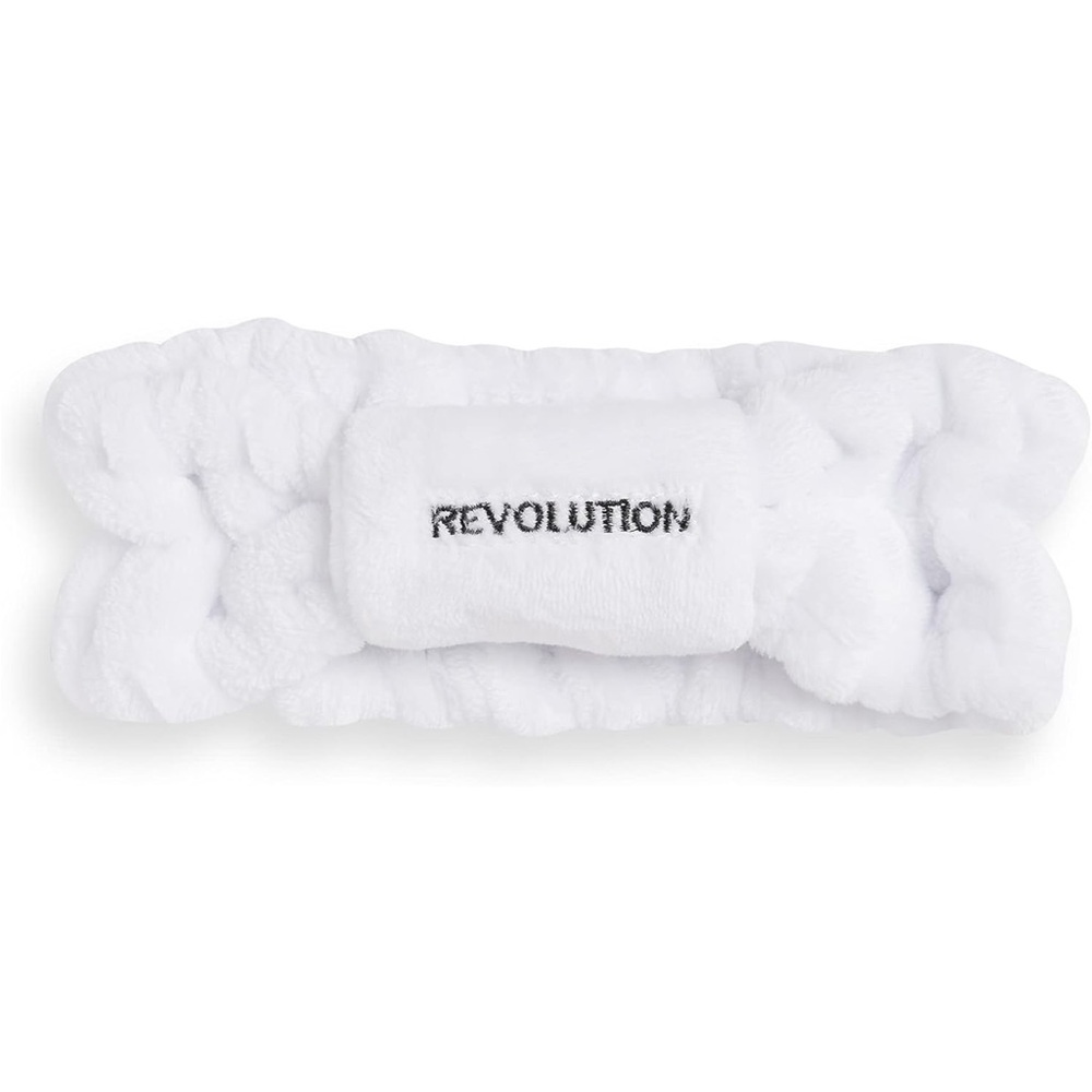 New Revolution Skincare London, Headband, White  2piece Set.